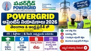 POWERGRID Apprenticeship Recruitment 2026
