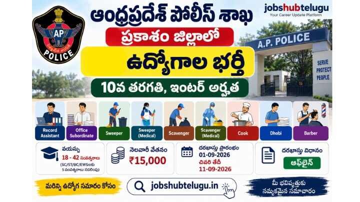 AP Police Jobs Recruitment 2026