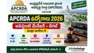 APCRDA Recruitment 2026