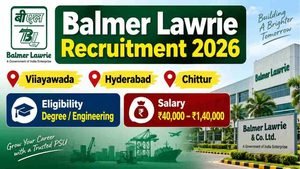 Balmer Lawrie Recruitment 2026