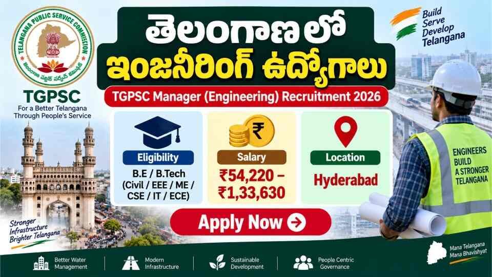 TGPSC Recruitment 2026